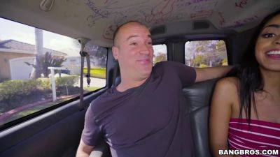 Sean Lawless - Vienna Black gets what she deserves on the Bangbus: Public sex in a van with a shaved Latina - sexu.com - Latin